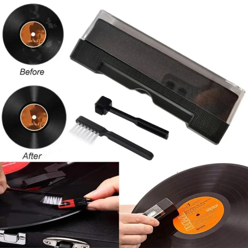 Audio Music Remover Free - Kit Spazzola Antistatica per Pulizia Dischi