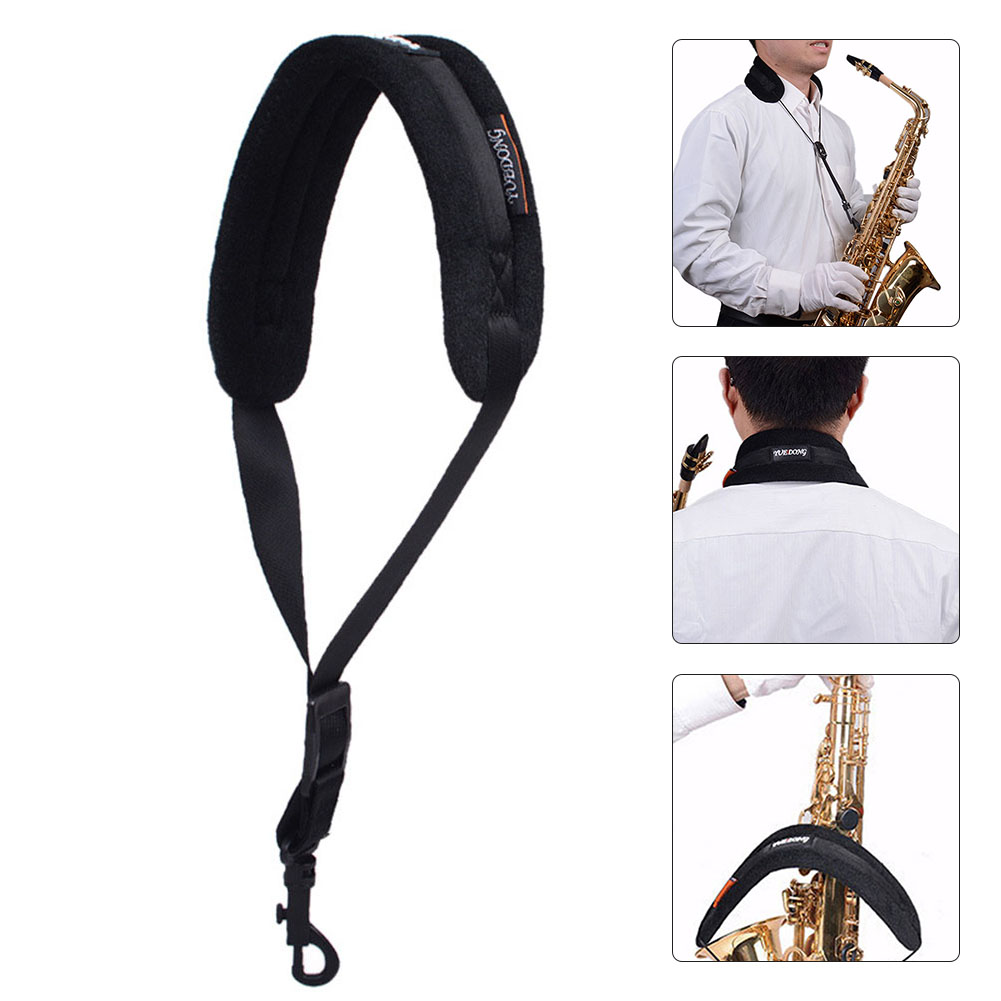 Clarinet Care Kit - Tracolla regolabile per sassofono, comoda e