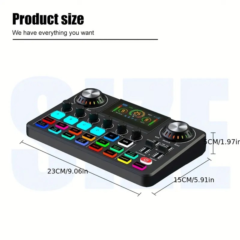 Audio Music Changer - Mixer Audio, Scheda Audio Live con