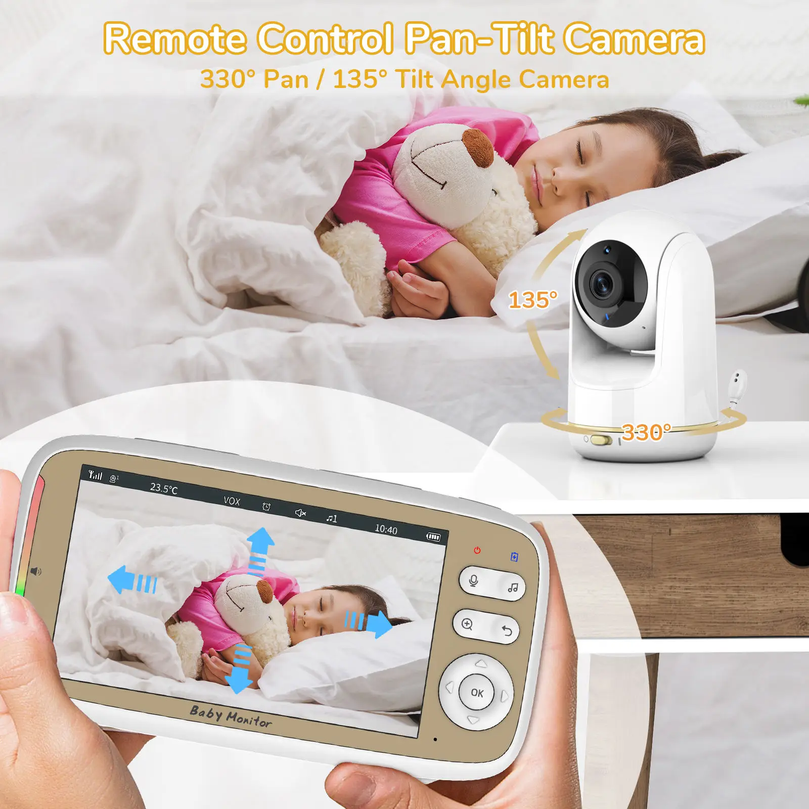 VB803 PRO Baby Monitor, con te - Audio X Music recensione e prezzo