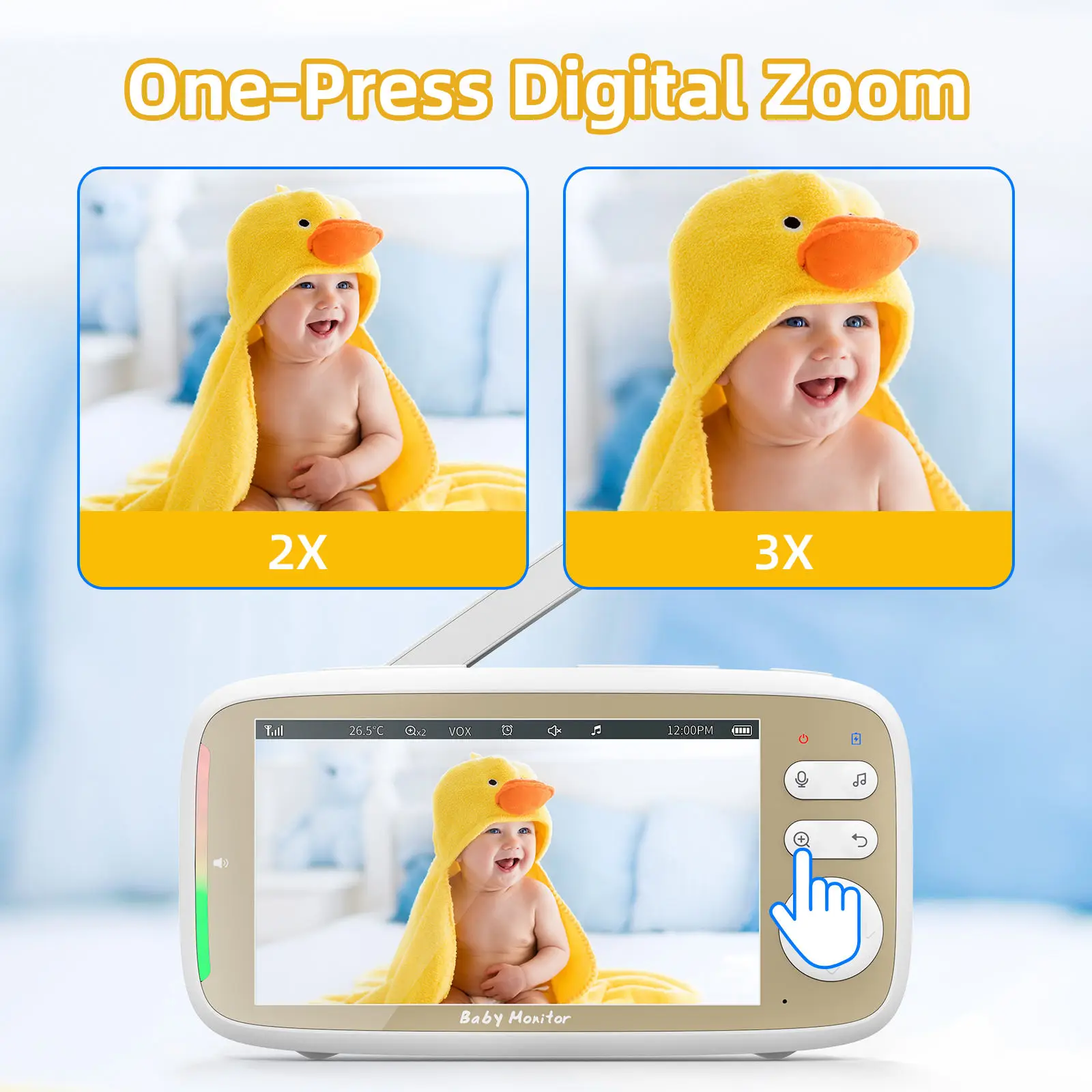 VB803 PRO Baby Monitor, con te - Audio X Music recensione e prezzo
