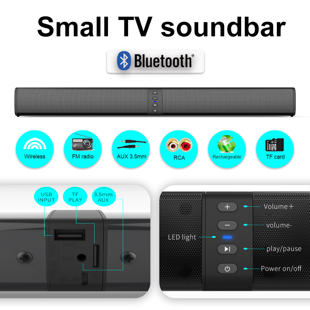 Soundbar Bluetooth Staccabile  - Audio X Music recensione e prezzo