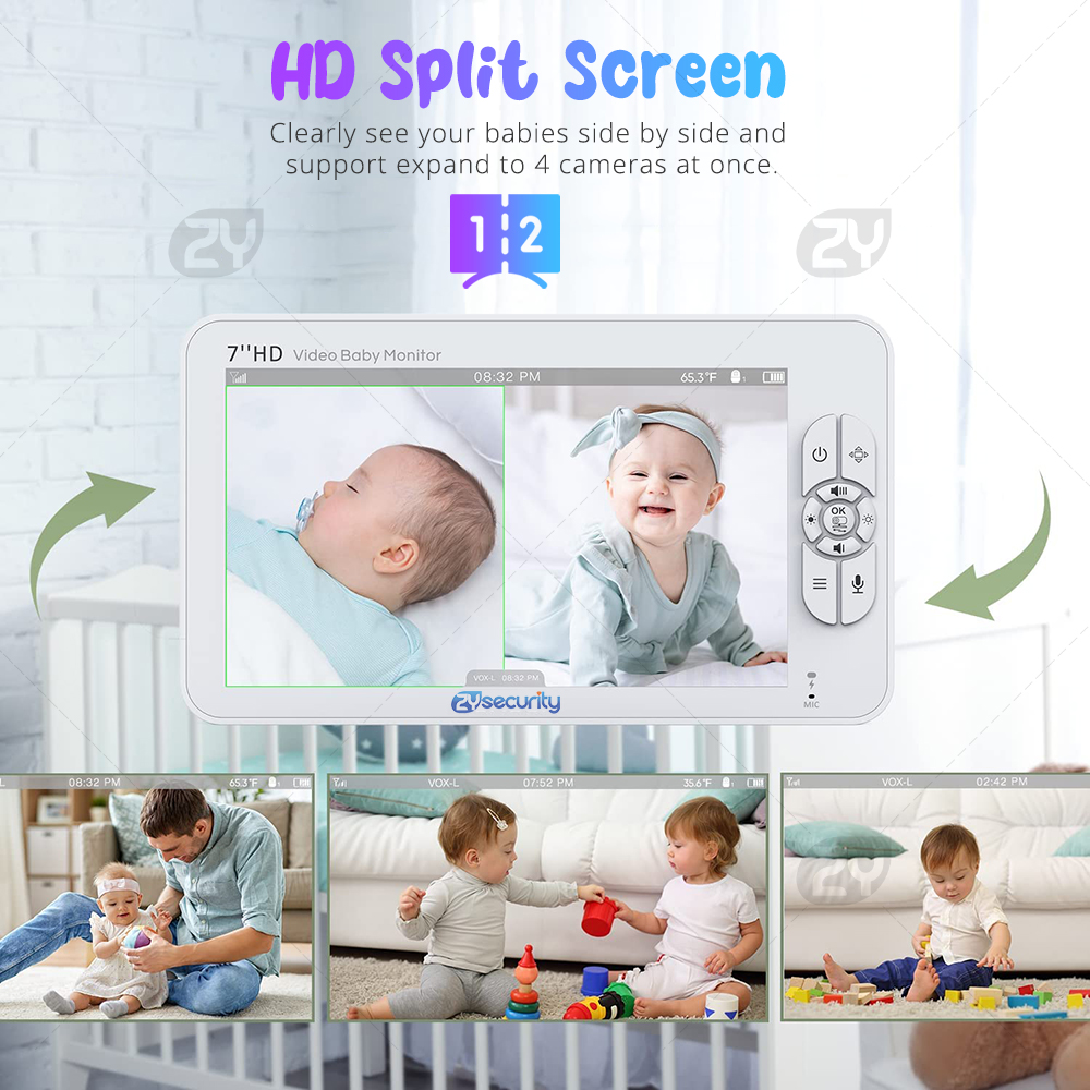 Baby monitor video da 7,0 poll - Audio Music For Video recensione e prezzo