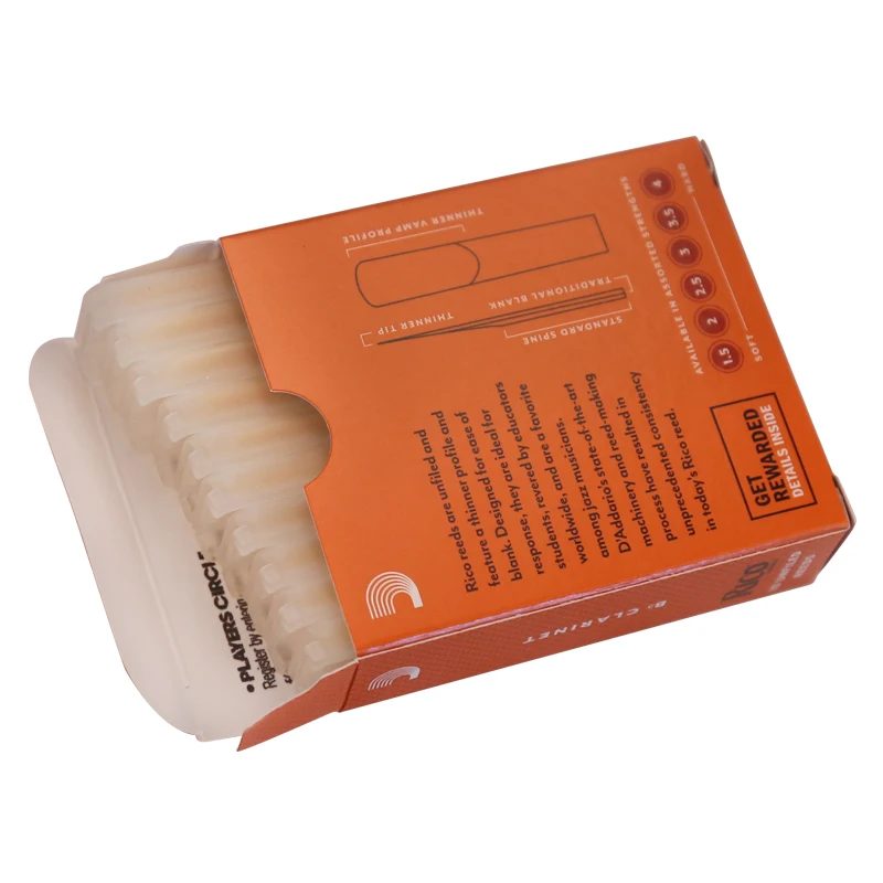 USA RICO Orange Box canne Eb A - Clarinet Care Kit recensione e prezzo