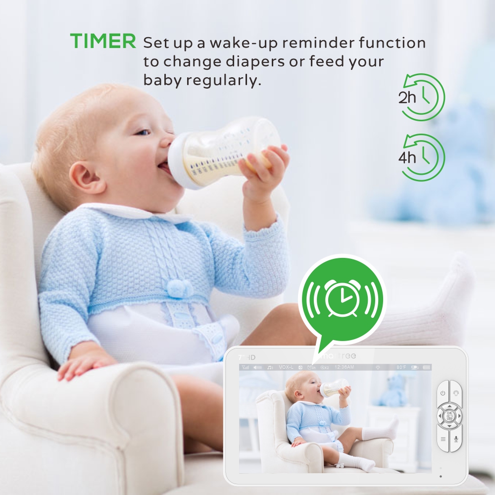 Baby monitor HD da 7 pollici c - Audio Music For Video recensione e prezzo