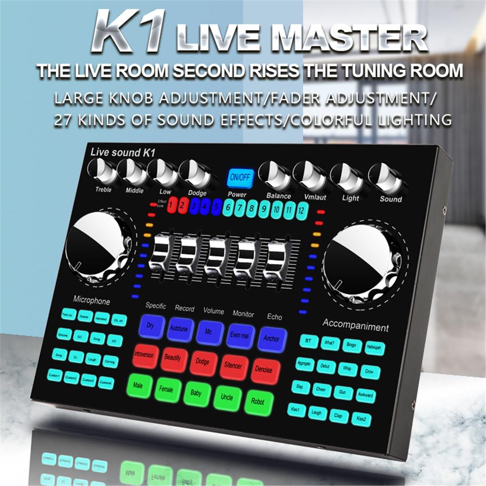 Mixer Audio K1, Scheda Audio L - Audio Music Changer recensione e prezzo