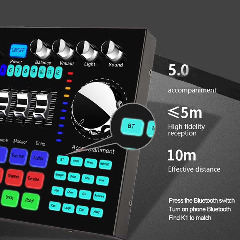 Mixer Audio K1, Scheda Audio L - Audio Music Changer recensione e prezzo