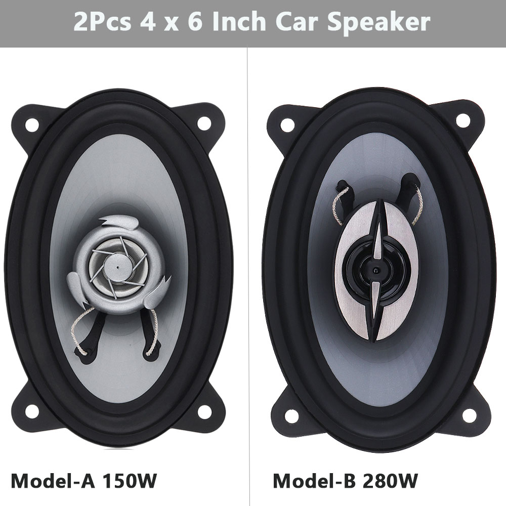 2pcs 4X6 pollici 150W / 280W a - Audio X Music recensione e prezzo