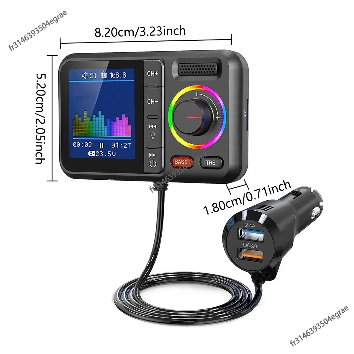 Trasmettitore FM Wireless con  - Audio Music Car recensione e prezzo